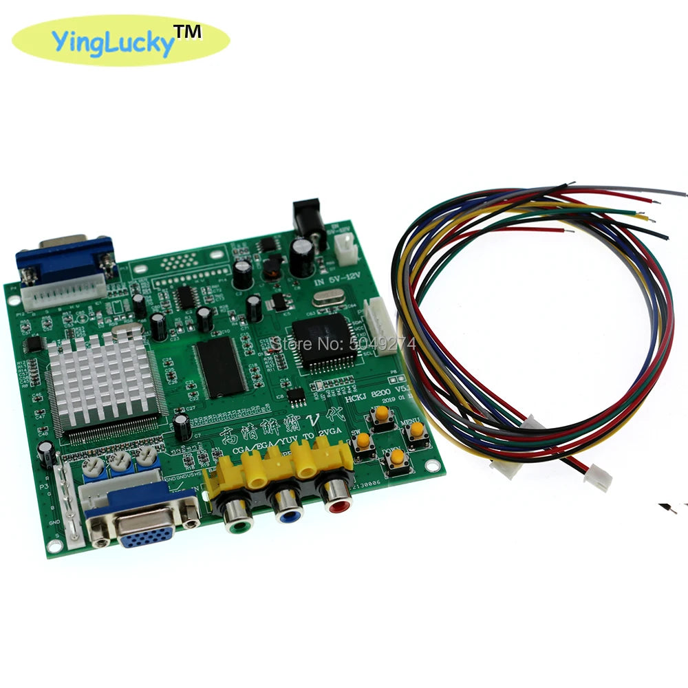 Placa Convertidora Video HD Arcade GBS-8220 (RGB/CGA/EGA/YUV a Doble VGA)