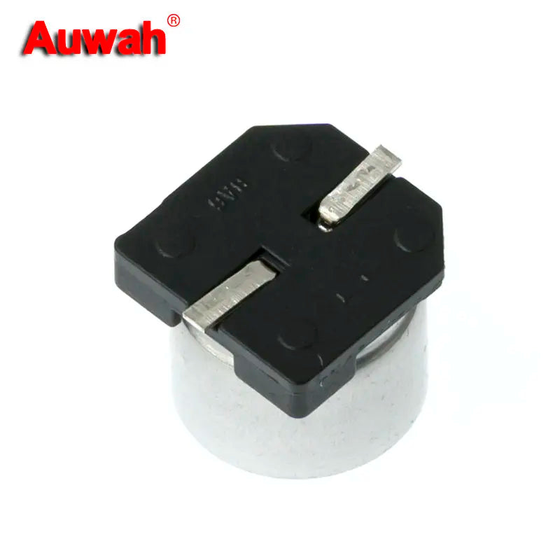 Capacitor Electrolítico Aluminio Polímero Sólido SMD (390uF/560uF, 2.5V, 6.3x6.1mm) Bajo ESR - Pack 20 Unidades