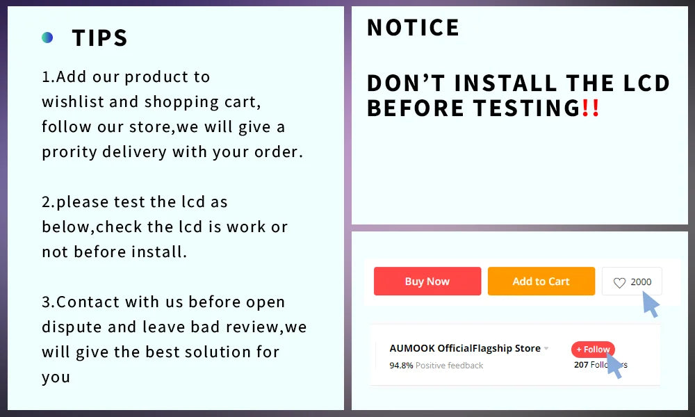 AMOLED Display Screen for Xiaomi Redmi Note 10 Pro M2101K6G M2101K6R LCD Display Touch Screen for Redmi Note 10 Pro Replacement