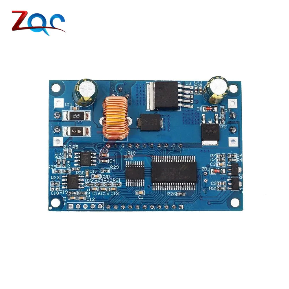 Módulo Fuente Alimentación Buck Ajustable DC 6.5-36V a 1.2-32V 5A CC/CV con Display LCD Digital y Carcasa