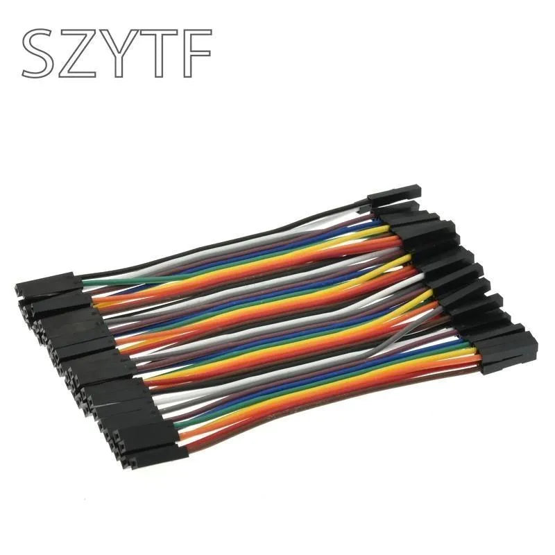 Cable Jumper Dupont (40 Pines, 10/20/30/40cm) Macho-Macho / Macho-Hembra / Hembra-Hembra para Arduino DIY Kit