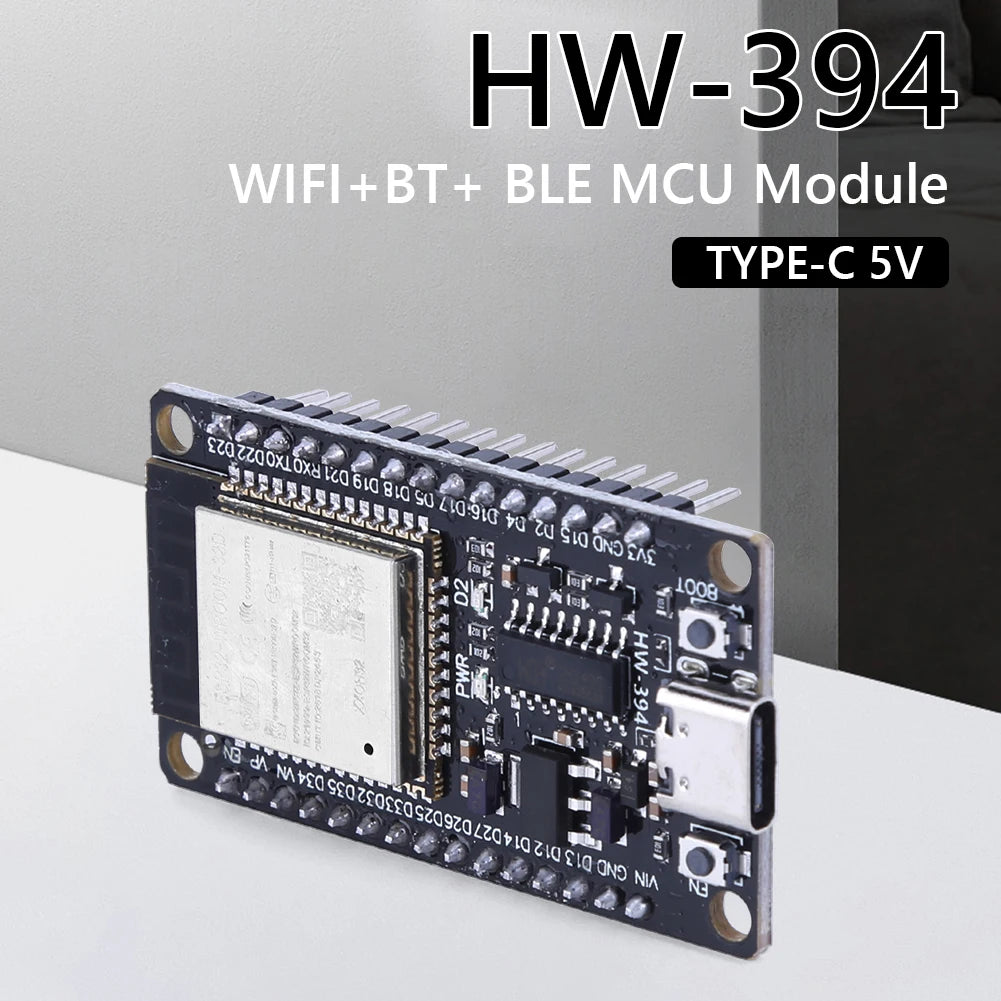 Placa Expansión Módulo Desarrollo ESP32 (ESP-WROOM-32) WiFi + Bluetooth compatible Bajo Consumo para Hogar Inteligente