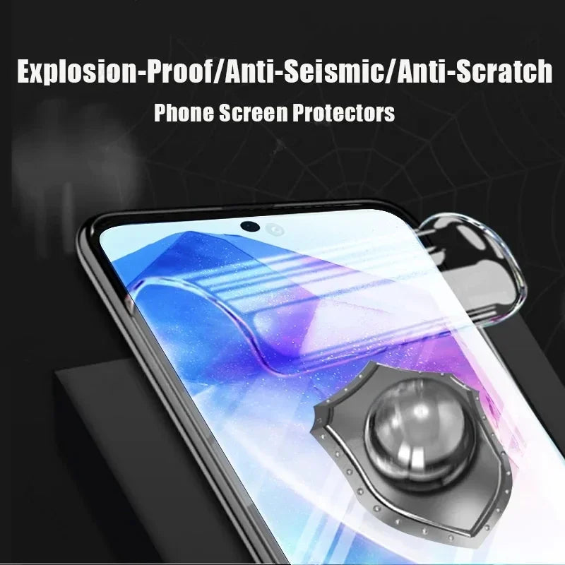 Film Hidrogel Cobertura Completa para Samsung A03/A12-A15/A21S/A23/A32-A34/A50/A52-A55/A70/A73 (4 Unidades)