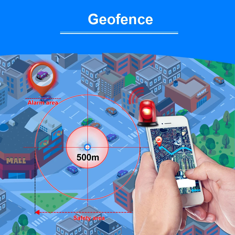 Mini Localizador GPS Tracker 4G para Auto (1500mAh, Imán, IP67, Alerta Manipulación)