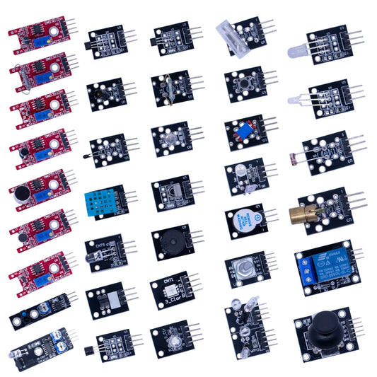 Kit Inicio Módulos Sensores (45 en 1) para Arduino UNO R3/MEGA2560 (Superior a Kit 37 en 1)