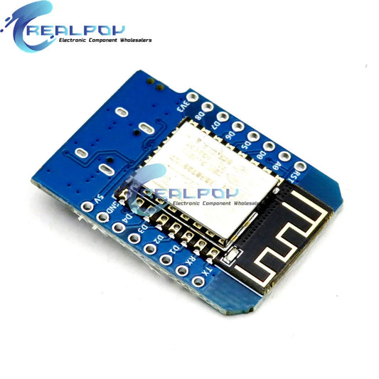 Módulo Wemos D1 Mini ESP8266 (ESP-12F) WiFi Placa Desarrollo Micro USB/Type-C 3.3V + Pines