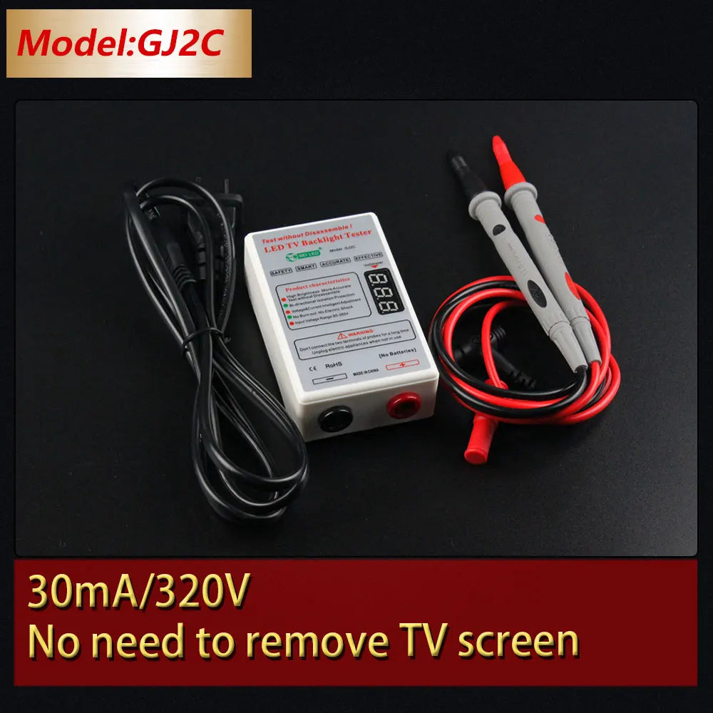 Tester LED y Backlight TV (0-320V) - Herramienta Reparación Pantallas Sin Desmontar