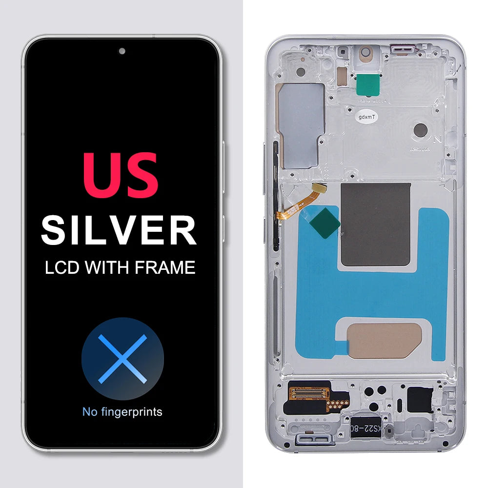 S22 para Samsung probado para S22 5G S901B S901U S901W S901N S901E pantalla LCD reemplazo del ensamblaje del digitalizador de pantalla táctil