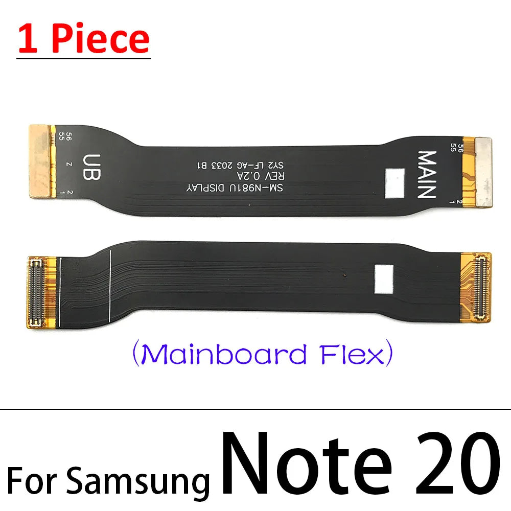 Cable Flex Conexión Múltiple (Puerto Carga, Placa Base, LCD) para Samsung Note 10 Lite/Note 20/S10 Plus/S20 FE (Nota: Verificar parte exacta)