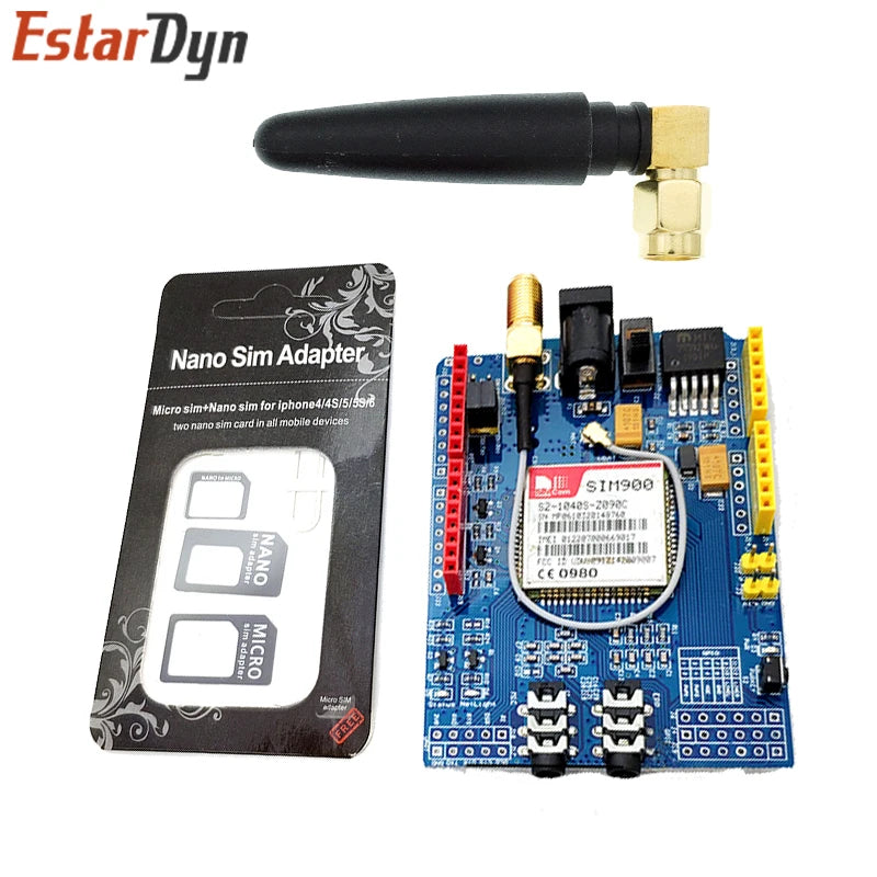 Placa Desarrollo Shield GSM/GPRS SIM900 (Quad-Band) compatible Arduino