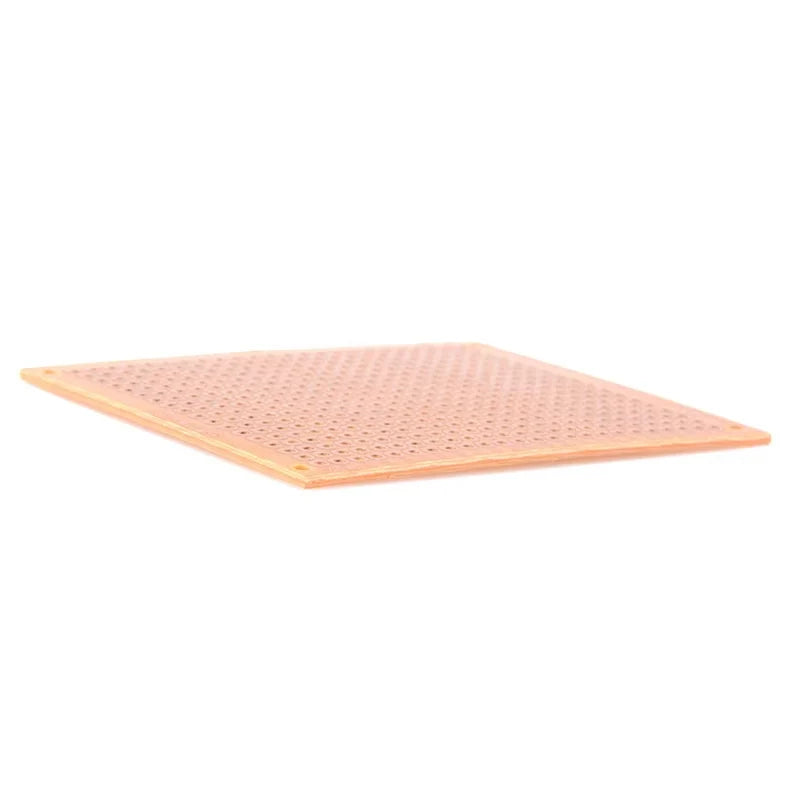 10PCS 5x7CM 5*7CM PCB Breadboard Protoboard Single-Sided Universal Printed Circuit Boards 1.2MM Thick DIY Set Yellow