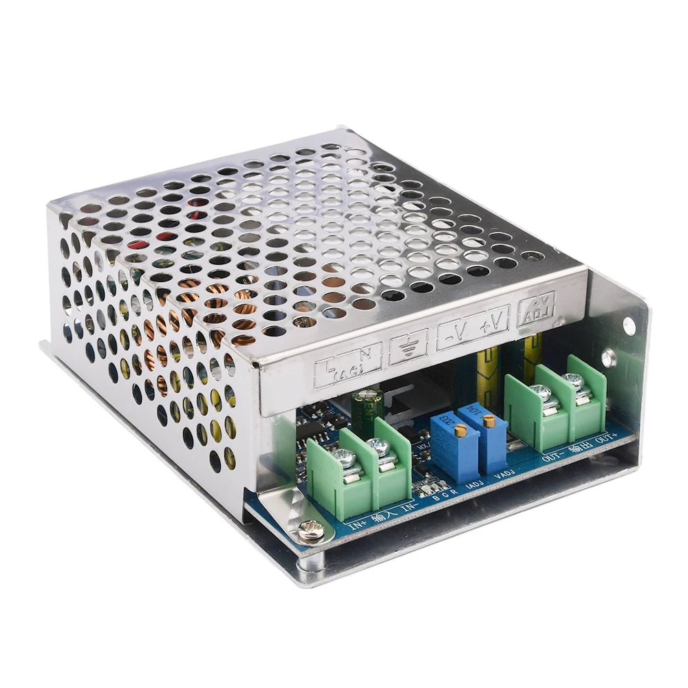 Módulo Fuente Alimentación Step-Down DC 12-80V a 2.5-50V 20A 600W Buck Ajustable CC/CV