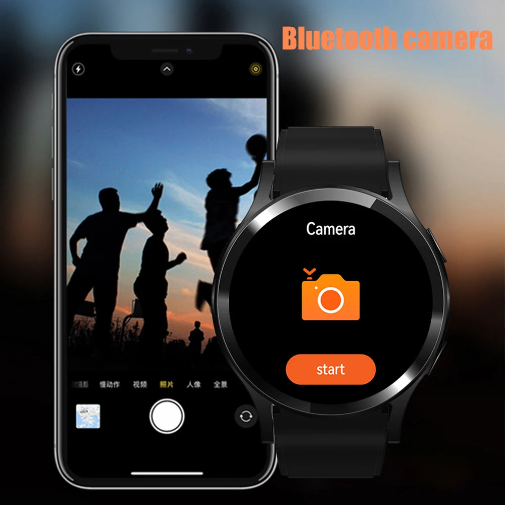 Smartwatch 2024 6 Pro (1.32", 160x160) Llamada Bluetooth, Diales Personalizados, Monitor Salud/Deporte para Hombre/Mujer