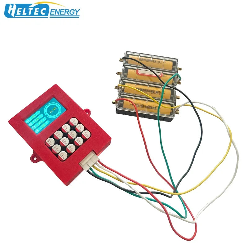 Balanceador Activo Baterías Heltec 6S (5A) con Display Voltaje - Equalizador Transferencia Energía LiFePO4