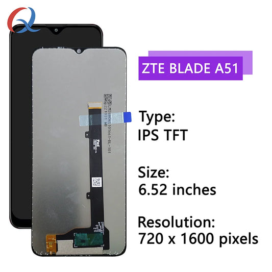 Pantalla LCD con Digitalizador Táctil para ZTE Blade A51 (Reemplazo)