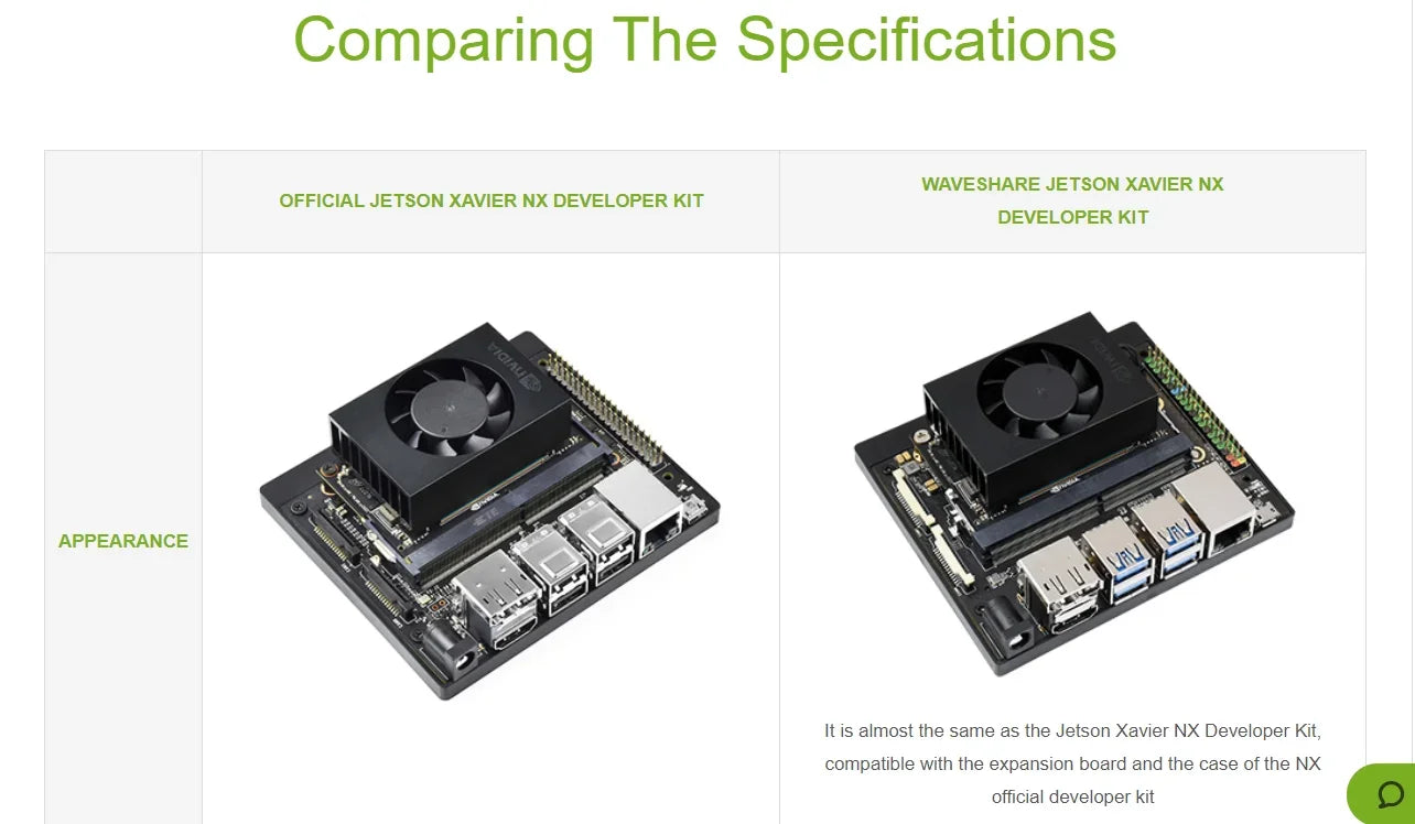 Módulo NVIDIA Jetson Xavier NX con Kit Expansión AI (8GB/16GB EMMC)