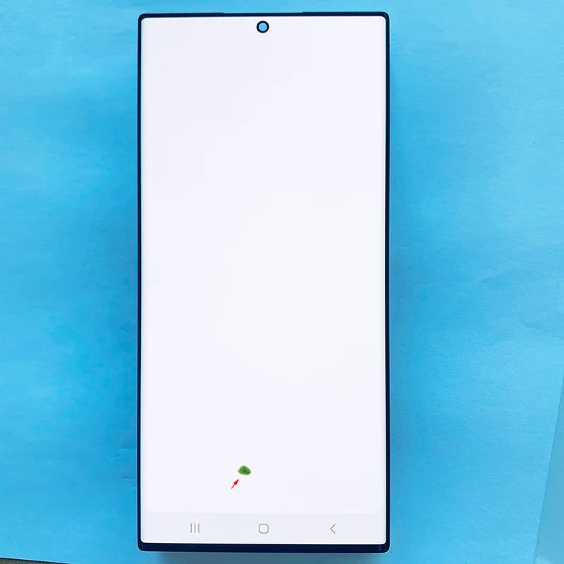 Pantalla 6.8" Super AMOLED con Marco y Digitalizador Táctil para Samsung S22 Ultra (S22U/S908B/S908U) (Con Defecto Estético)
