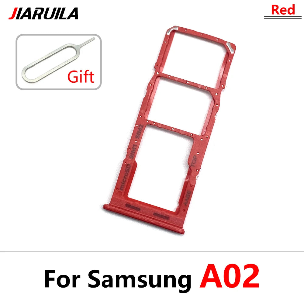 Bandeja Porta Doble Tarjeta SIM / SD (Repuesto con Pin) para Samsung Galaxy A01 Core / A02 / A11