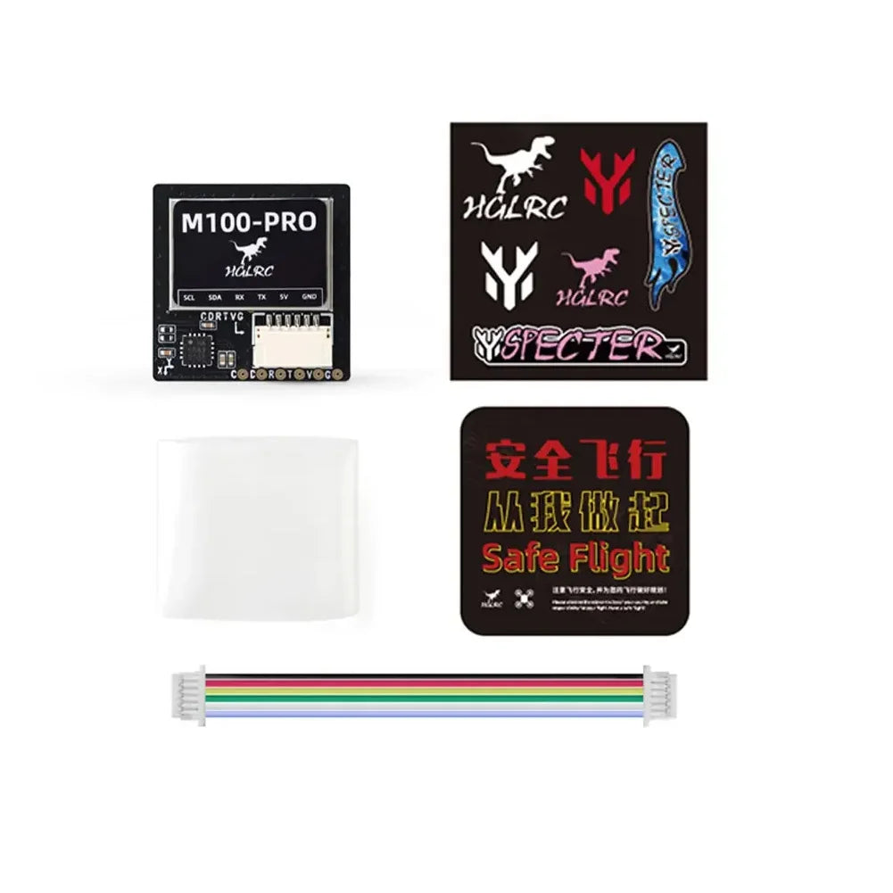 Módulo GPS HGLRC M100-PRO / M100-5883 / M100 MINI / M80 PRO / M80 para Drones RC FPV Racing Quadcopter Freestyle