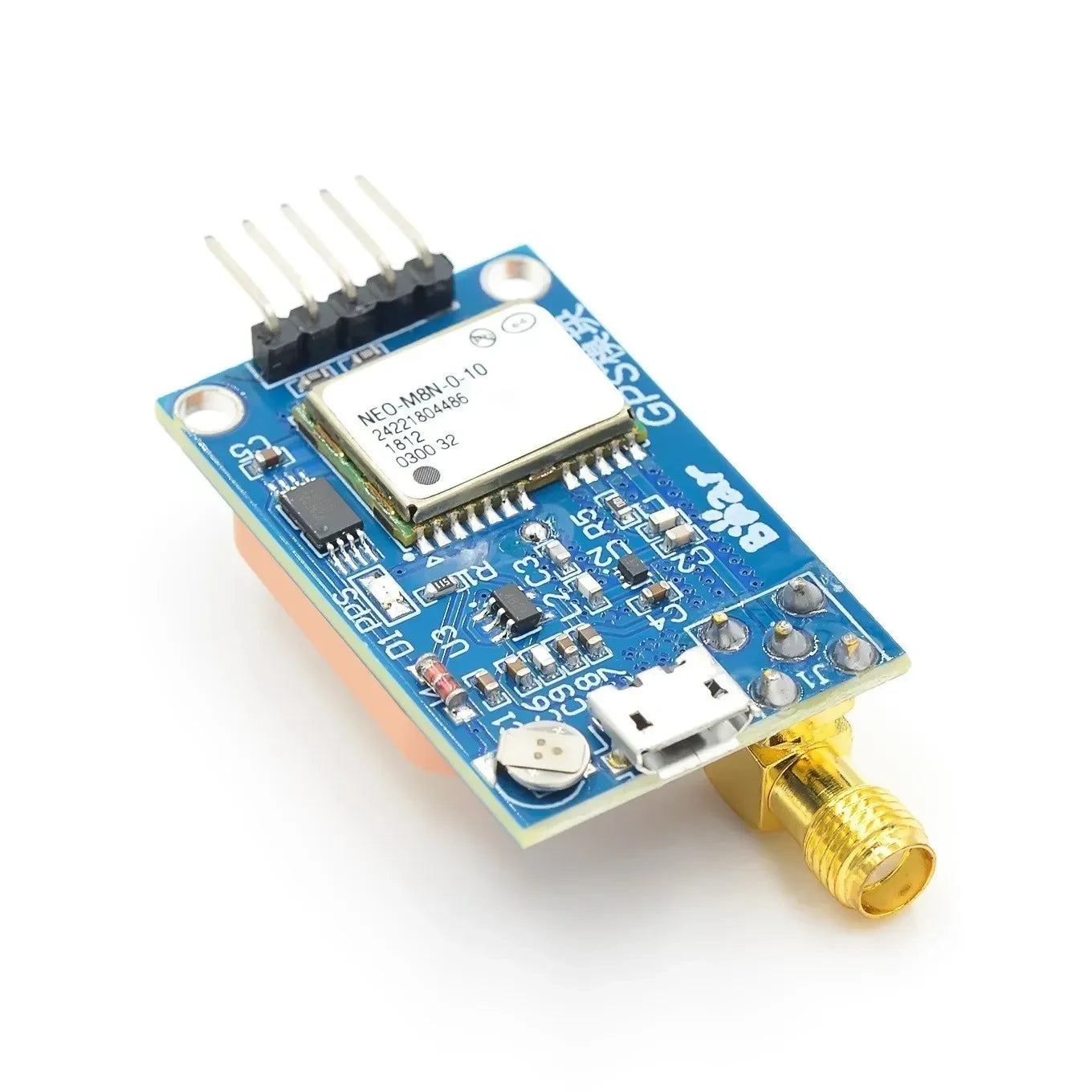 Módulo GPS NEO-6M / NEO-7M / NEO-8M (Micro USB) para Posicionamiento Satelital Arduino/STM32/C51 (Nota: Duplicado fila 47)