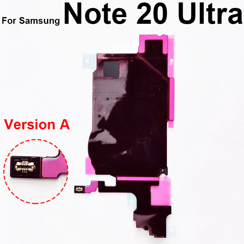 Panel Carga Inalámbrica con Bobina, Chip NFC y Flex para Samsung Note 8/9/10 Plus/20 Ultra 4G/5G (Repuesto)
