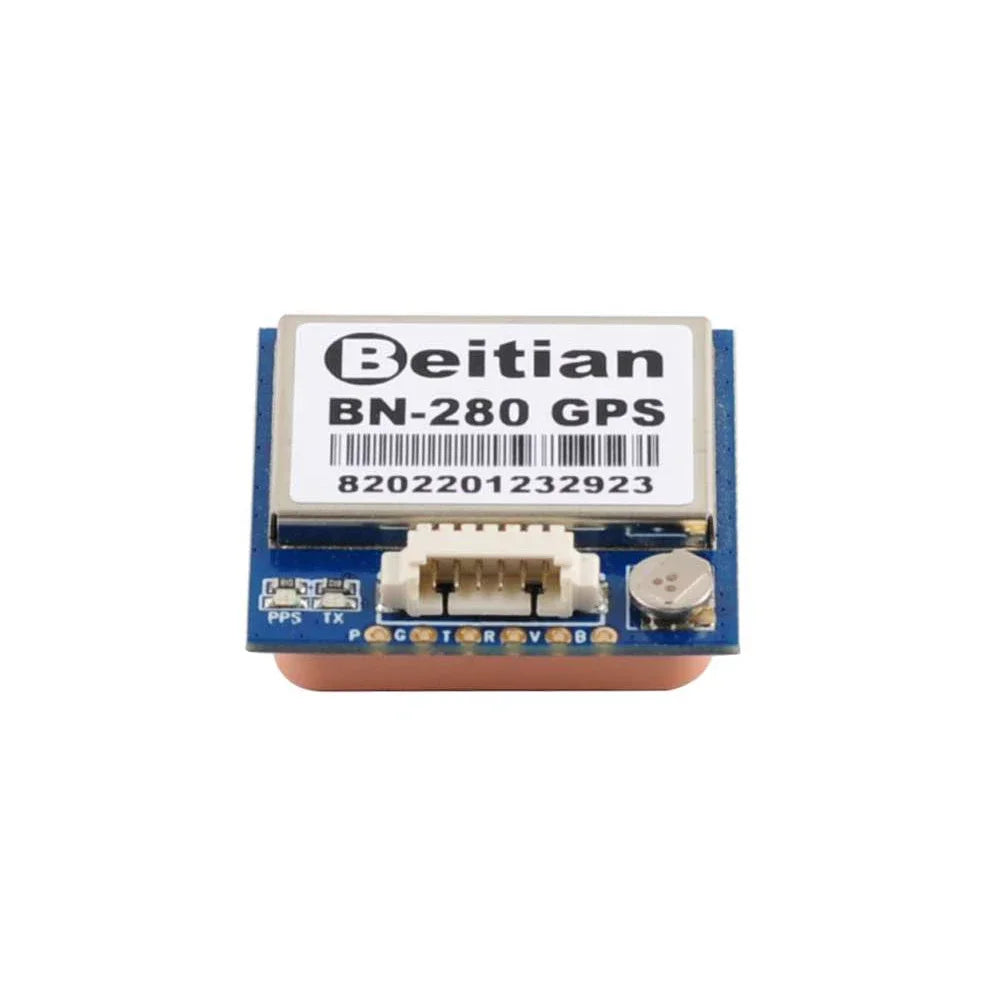 Módulo GNSS Dual Beitian BN-280 G-MOUSE (GPS/GLONASS, UART TTL, 4M Flash, 3-5V) para Arduino/RC/RPI/Drones