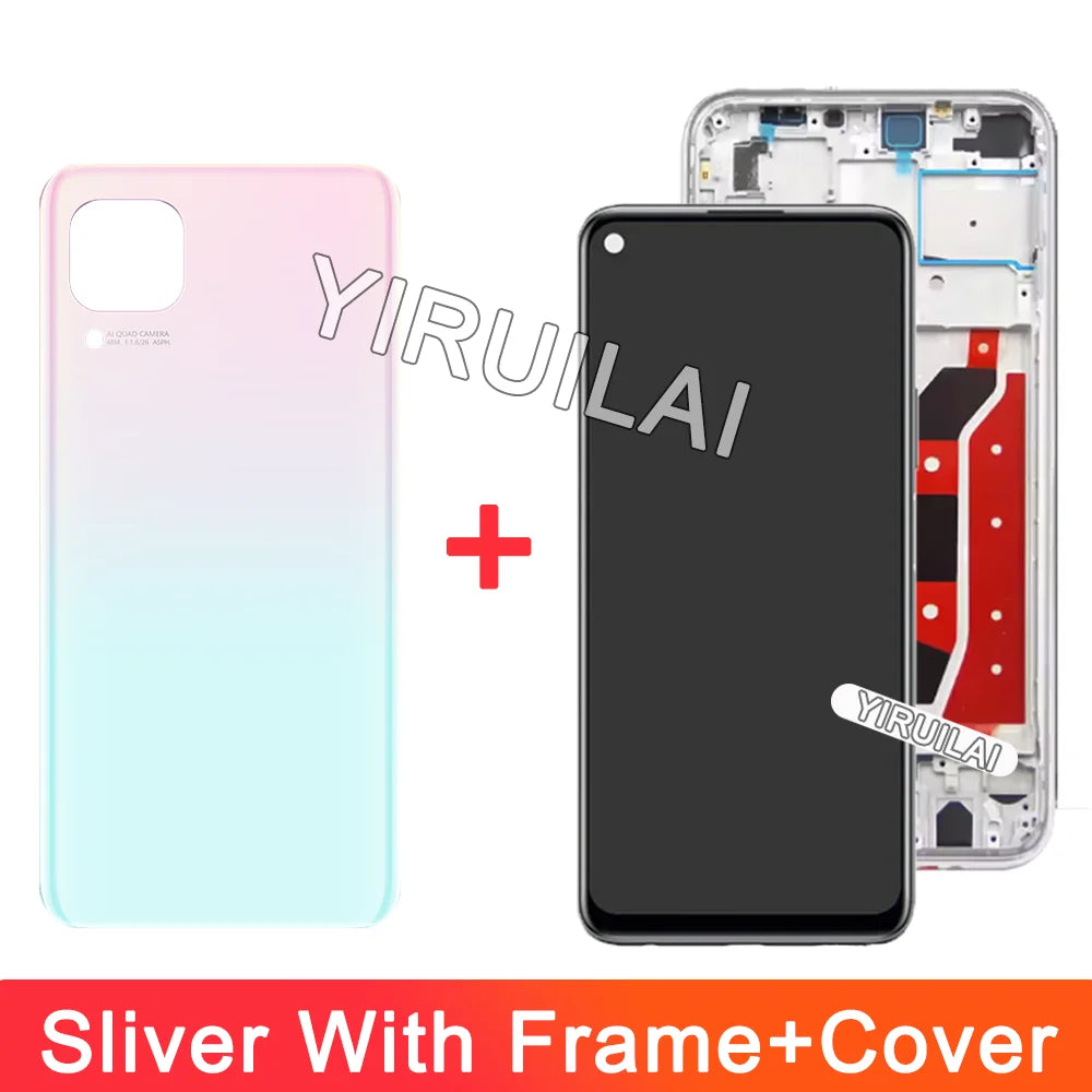 For Huawei P40 Lite JNY-LX1 LCD Display 10 Touch Screen Replacement For Nova 7i JNY-LX2, P 40 Lite Lcd Screen Nova 6 SE Display