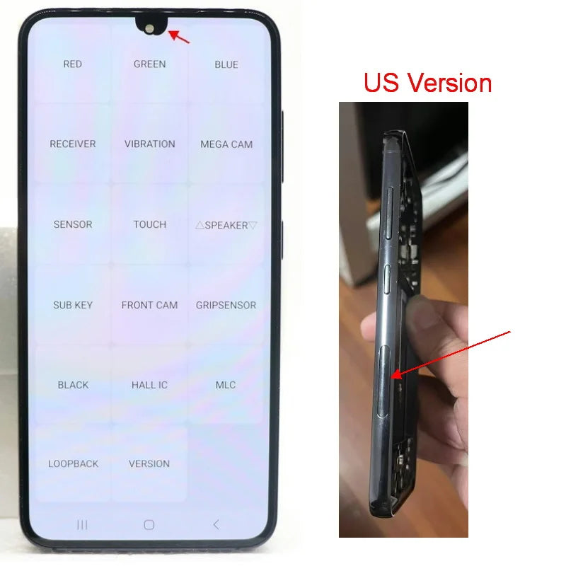 Pantalla Super AMOLED con Digitalizador Táctil para Samsung Galaxy S23 5G (S911F/S911U/S911B/DS) (Con Defecto Estético)