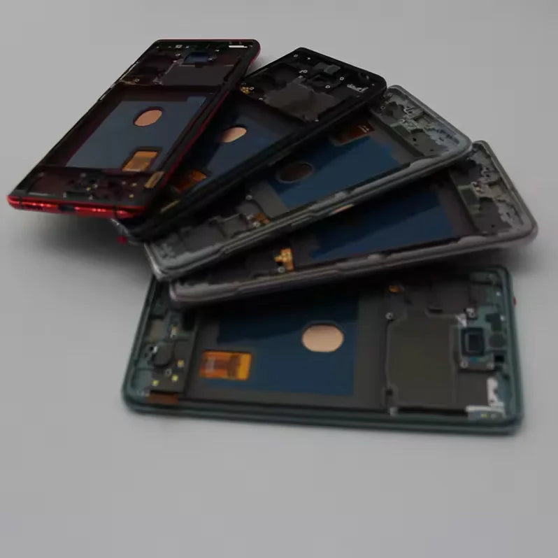 Pantalla AMOLED S20FE para Samsung S20 FE SM-G781 G7810 G781U G781B pantalla LCD MONTAJE DE digitalizador con pantalla táctil con marco