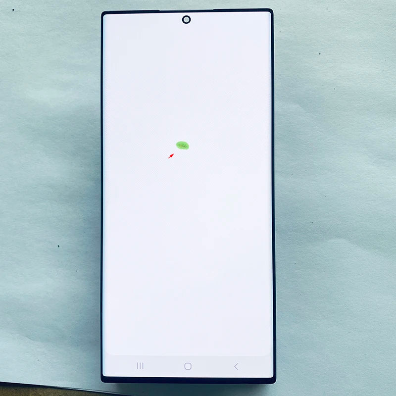 Pantalla 6.8" Super AMOLED con Marco y Digitalizador Táctil para Samsung S22 Ultra (S22U/S908B/S908U) (Con Defecto Estético)