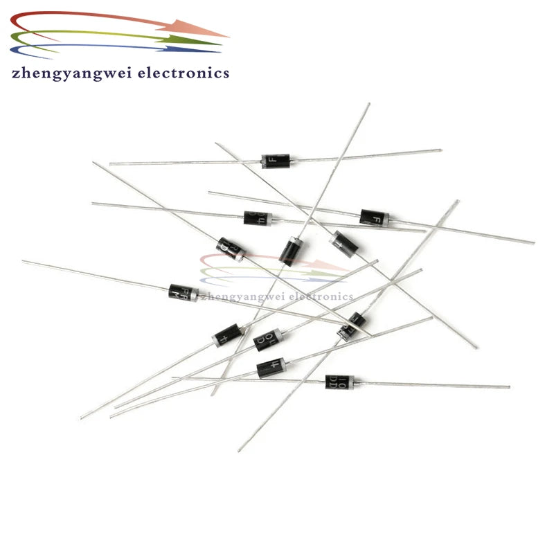 Diodo Schottky THT 5A DO-201AD - Varios Tipos (SB/SR5100-5250, MBR5250) - Lote 10 Piezas