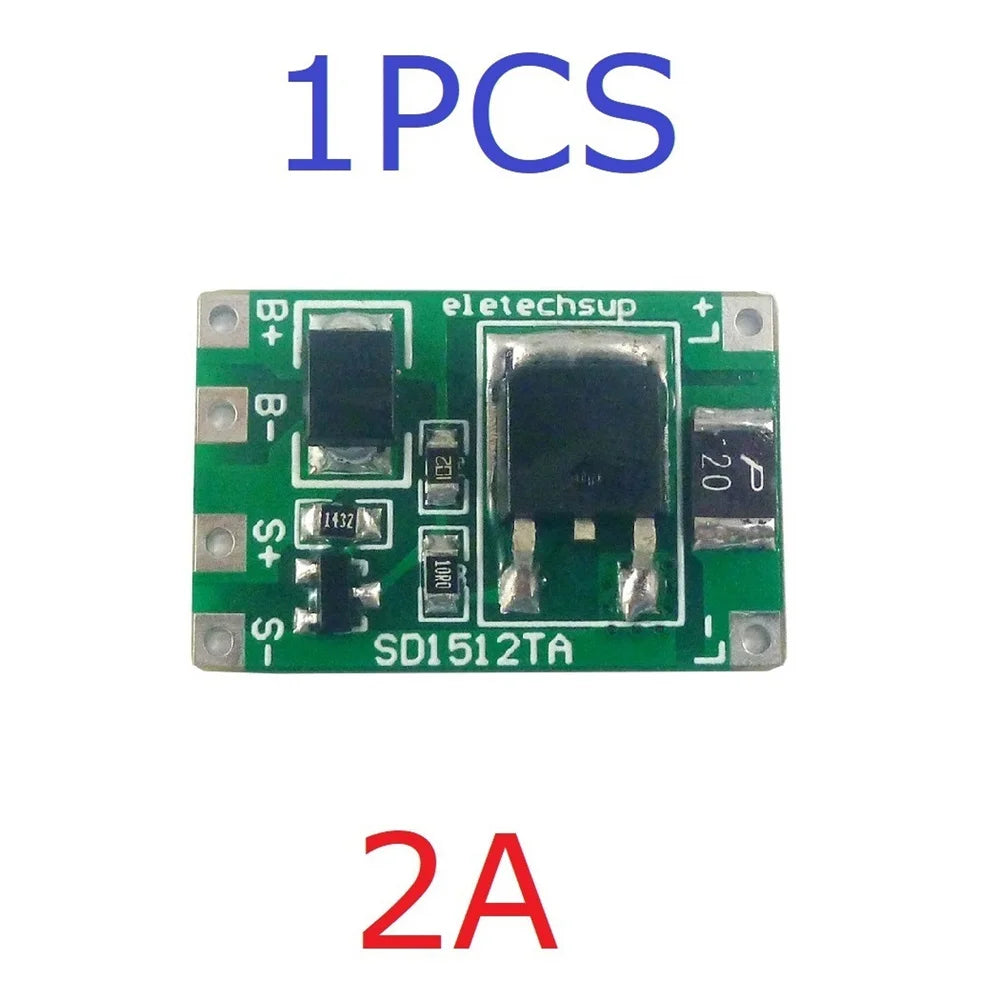Placa Circuito Controlador Carga Solar SD1512TA Switch Luz Calle Batería Litio 0.5A/1A/2A
