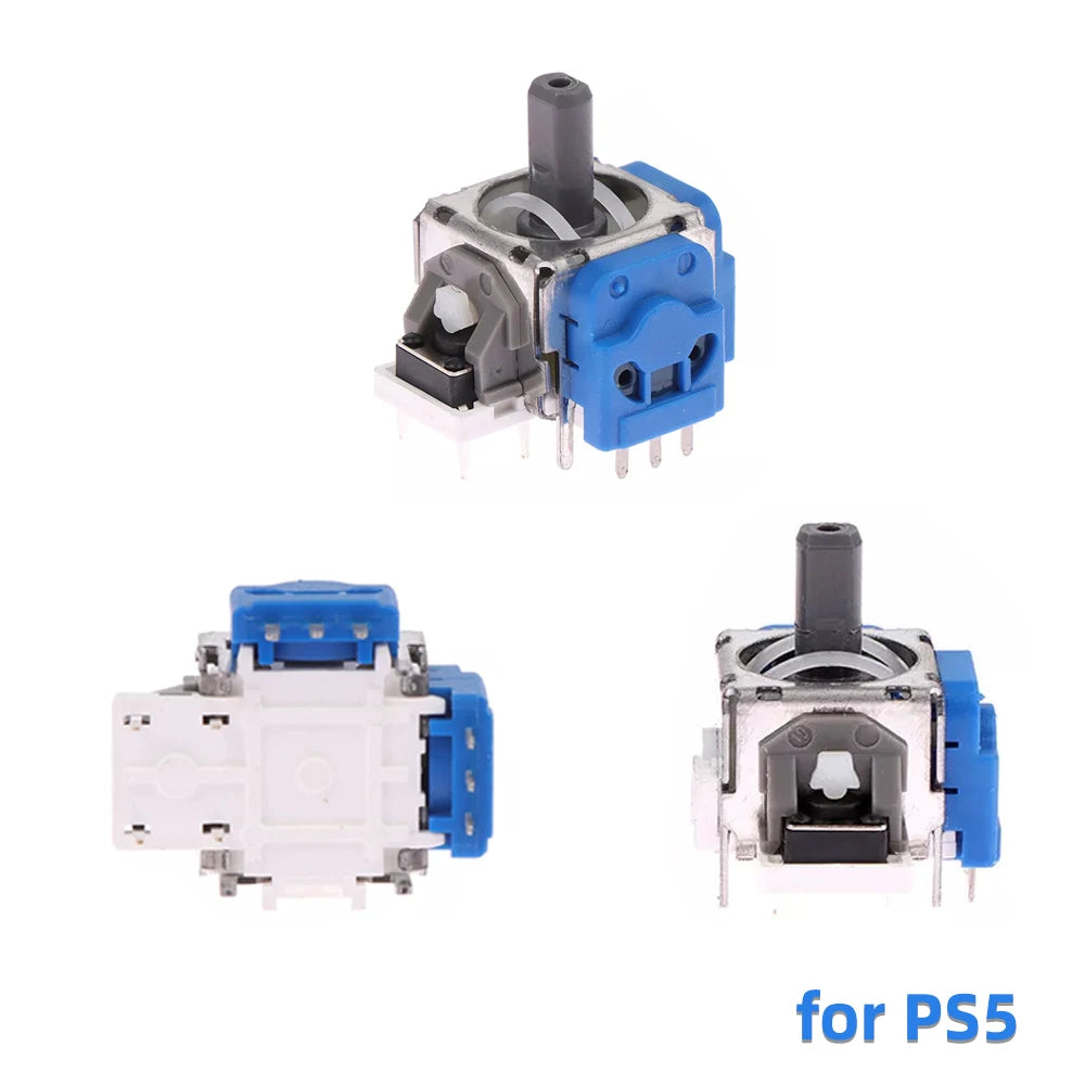 Joystick Analógico 3D Efecto Hall de Repuesto para Control PS5/PS4/Xbox Series/One S/X (2-10 Unidades)