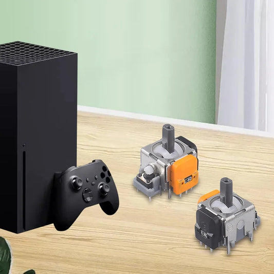 Joystick Analógico 3D Repuesto para Control PS5/PS4 (Efecto Hall Electromagnético) Thumbstick Reparación Accesorios (2-10 Unidades, 2024)