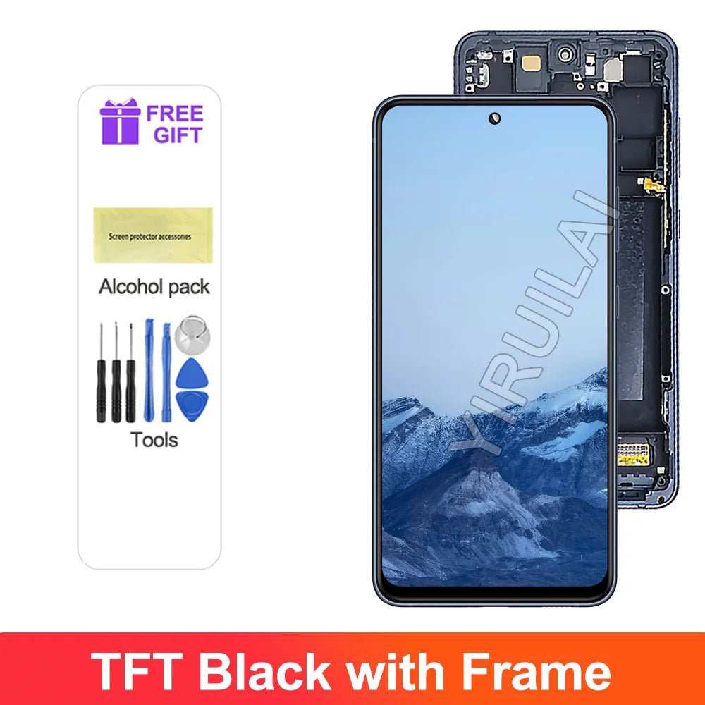 Pantalla TFT LCD con Marco y Digitalizador Táctil para Samsung Galaxy S21 FE 5G (G990B/G990U) (Probada)
