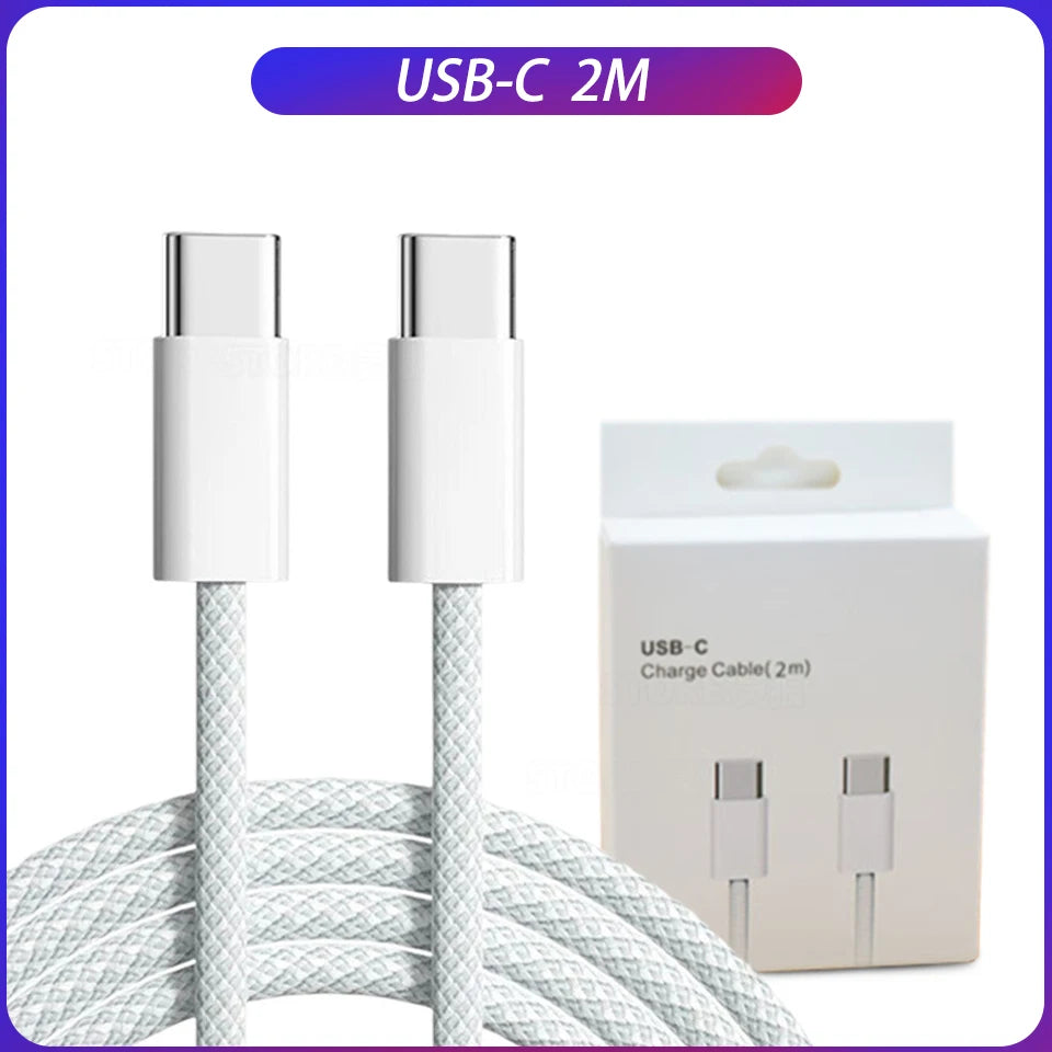Cargador Original Apple PD 20W USB-C + Cable Lightning Carga Rápida para iPhone/iPad (Enchufe EU/US)