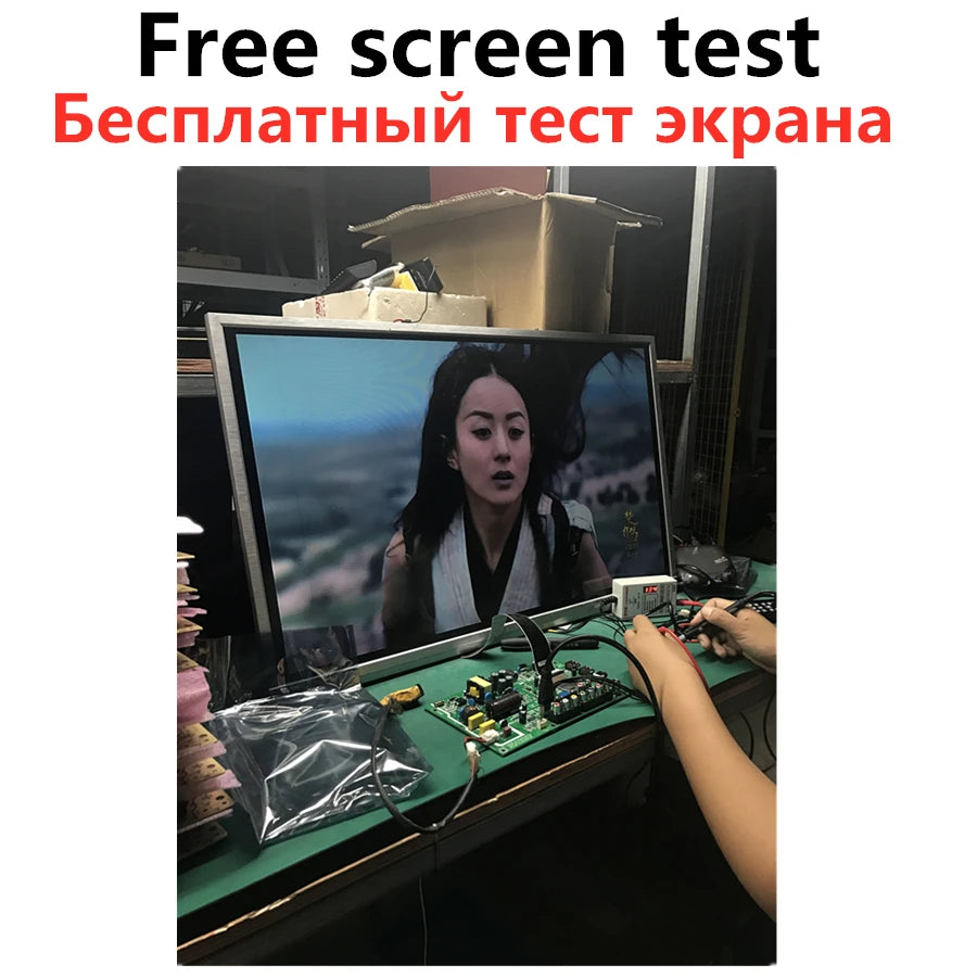 Tester Backlight LED TV (0-300V) con Display Voltaje/Corriente + Set Palancas Desarme