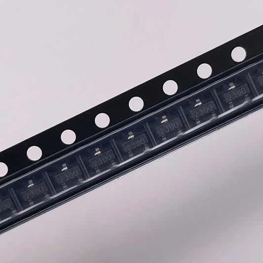 MOSFET Canal-N SI2300 SMD SOT-23 30V 3.6A - Lote 100 Piezas