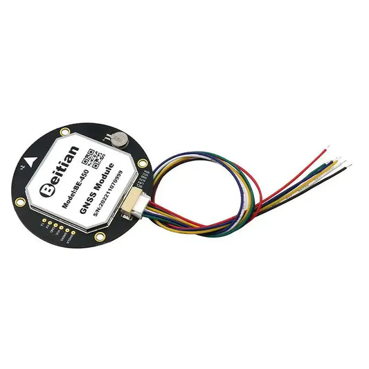 Módulo GPS Beitian BE-450 (M10, TTL, Ultra Bajo Consumo, con Compás y Flash, LED PPS) para Drones/Vehículos