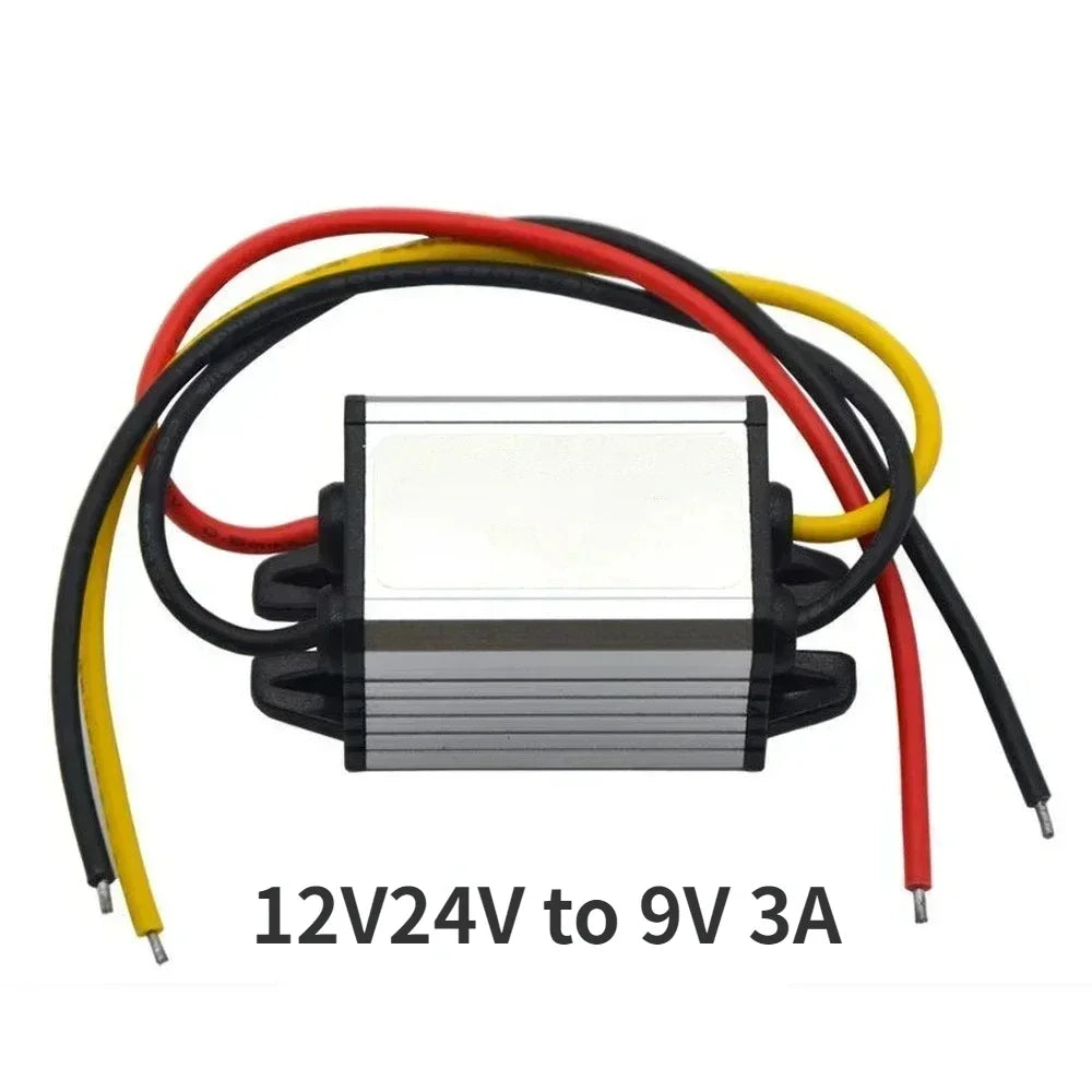 Convertidor Voltaje DC-DC Buck 12V/24V a 3.3V/3.7V/4.2V/5V/6V/7.5V/9V Step-Down (Input 8-31V) CE