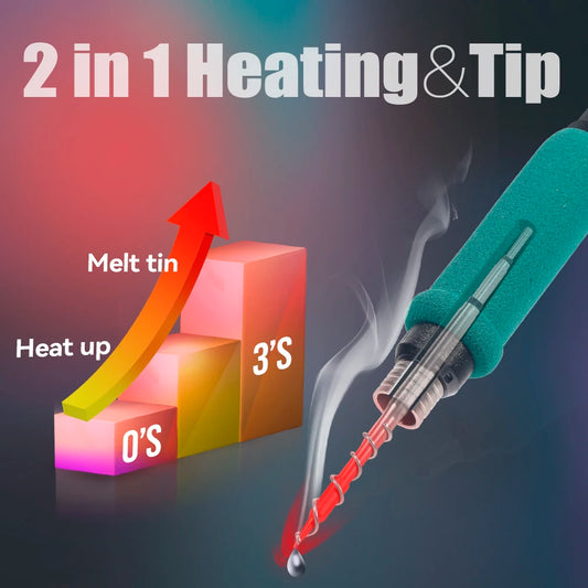 YIHUA 982 Repaid Heating Soldering Iron Staion Compatibled C210 Solder Iron Handle Electronic Welding Rework Station