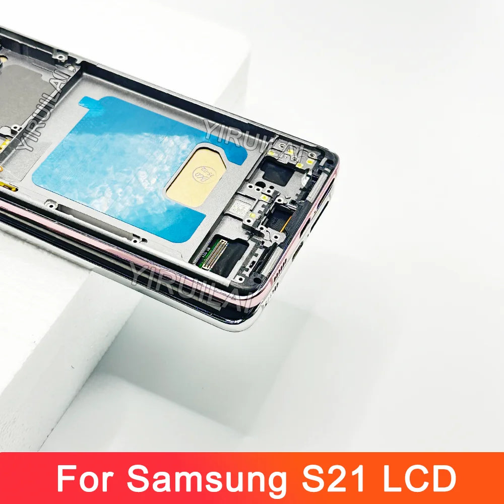 Pantalla de visualización S21 probada para Samsung Galaxy S21 5G SM-G991B SM-G991B/DS pantalla LCD montaje de pantalla táctil reemplazo del digitalizador