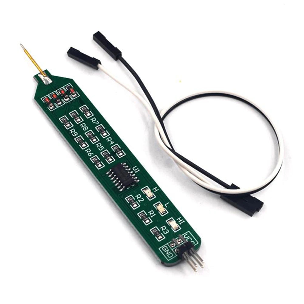 Pluma Tester Lógica Digital 5V/3.3V Debugger Circuito Placa Aprendizaje con Línea Herramienta Producción Electrónica