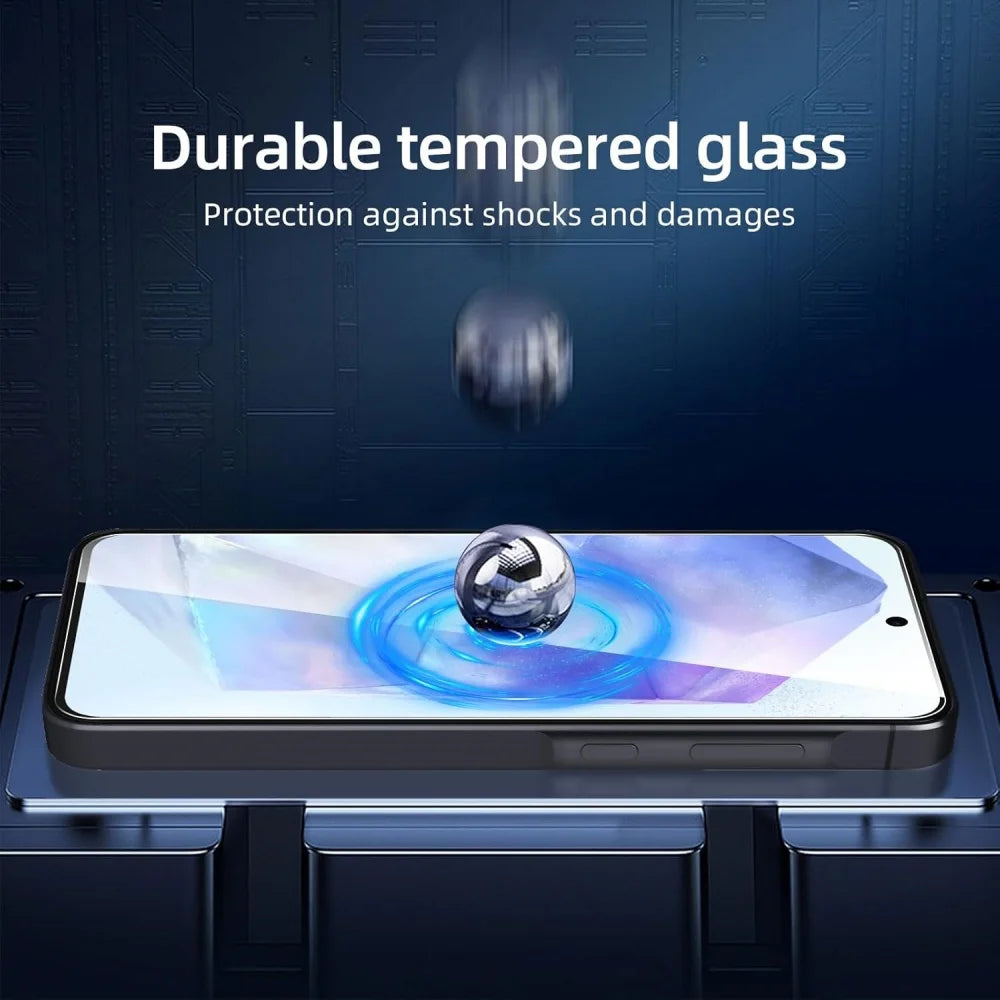 Protector Pantalla Cristal Templado HD para Samsung Galaxy A15/A25/A26/A35/A36/A53-A56 / S21-S25 FE/Plus/Ultra (Pack 3 Unidades)