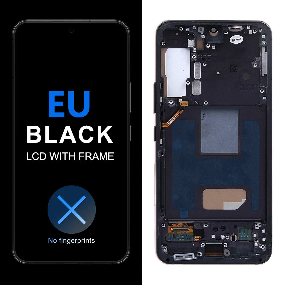 S22 para Samsung probado para S22 5G S901B S901U S901W S901N S901E pantalla LCD reemplazo del ensamblaje del digitalizador de pantalla táctil