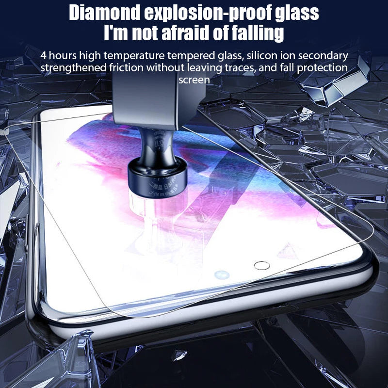 Protector Pantalla Cristal Templado para Samsung Galaxy A12-A14/A22-A24/A32-A34/A50-A54/A71 (Pack 4 Unidades)