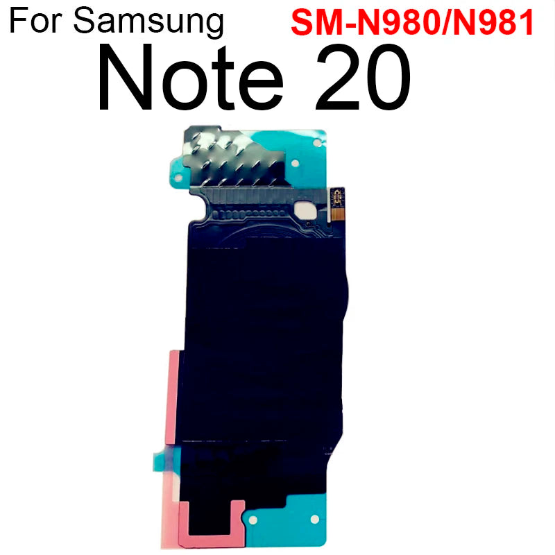 Panel Carga Inalámbrica con Bobina, Chip NFC y Flex para Samsung Note 8/9/10 Plus/20 Ultra 4G/5G (Repuesto)