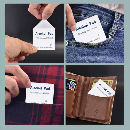 500pcs Disposable Alcohol Cotton Pads Car Detailing Clean Tool Car Wash Towel Alcohol Disinfection Wipes Screen Glasses Cleaning