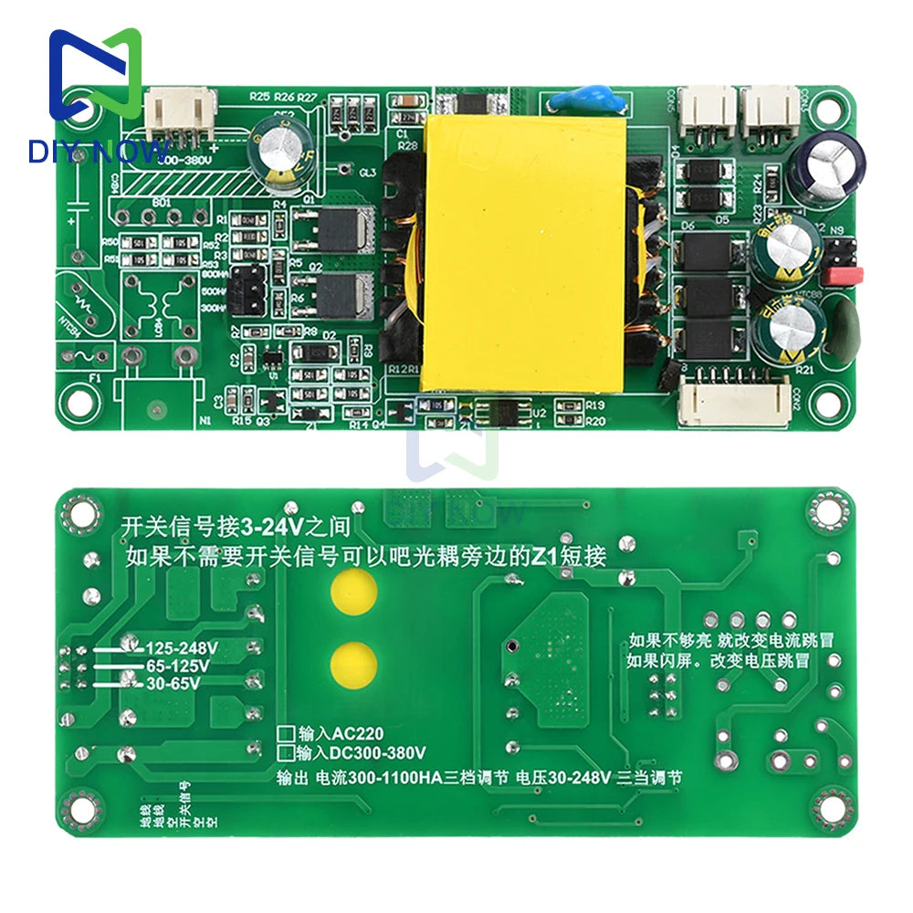 Placa Driver Backlight LED TV LCD 10-65" CA-6109 / CA-6109A Boost Corriente Constante Full-Bridge Alto Voltaje