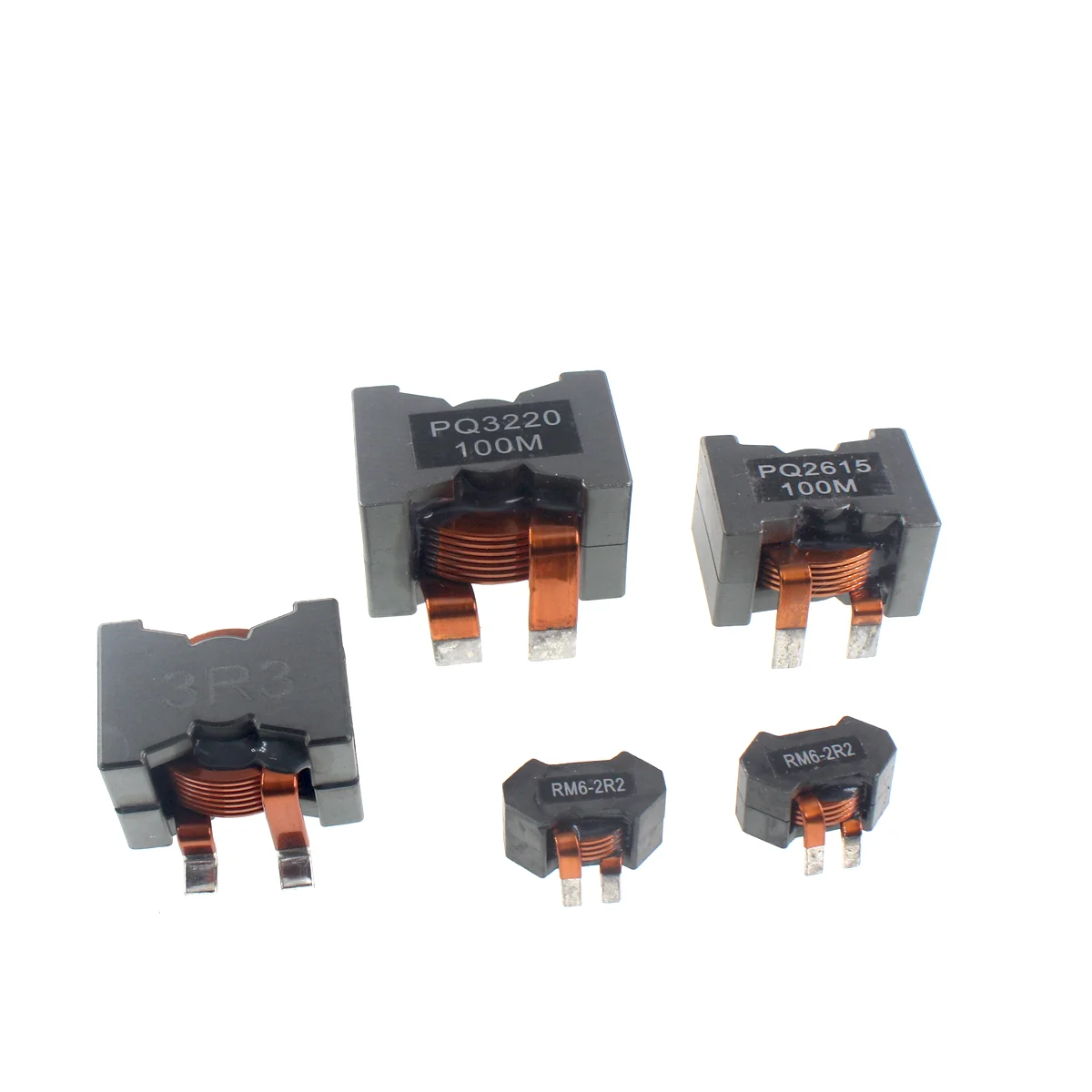 Inductor Filtro Línea Plana Nueva Energía 50A/100A RM6/PQ3220/PQ2918 - Varios Valores (2.2uH a 22uH) - Lote 2/5 Piezas